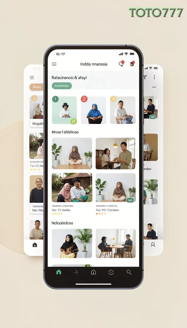 Cuplikan layar VT38 — menu navigasi