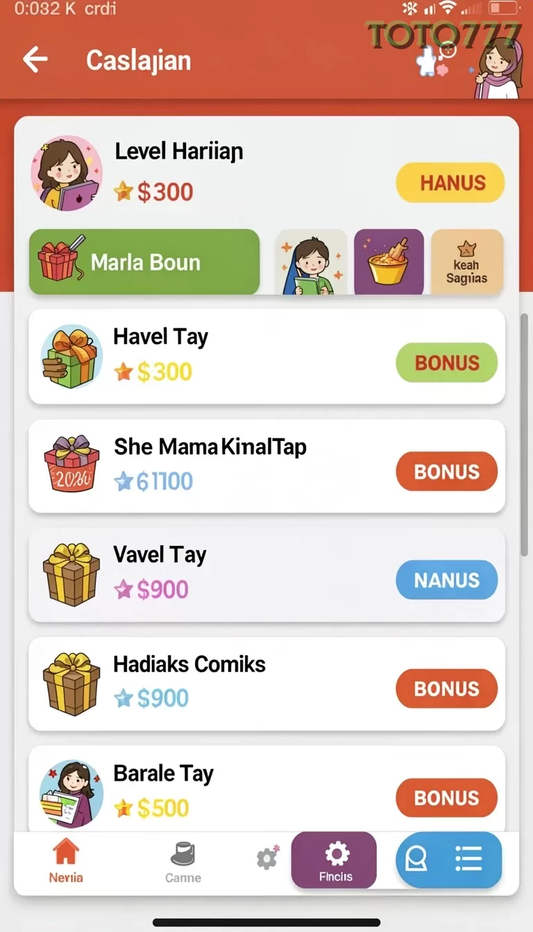 Cuplikan layar P200M — pengaturan akun