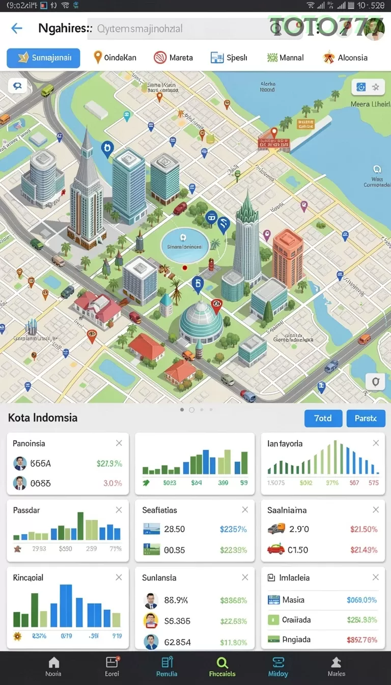Cuplikan layar KINGDOMTOTO — aktivitas